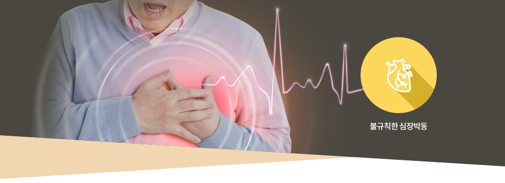 불규칙한 심장박동을 이르키는 부정맥